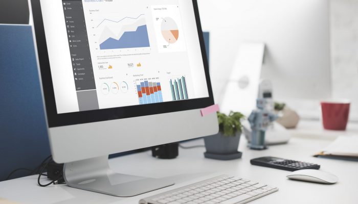 Business Chart Visual Graphics Report Concept Business Chart Visual Graphics Report Concept
